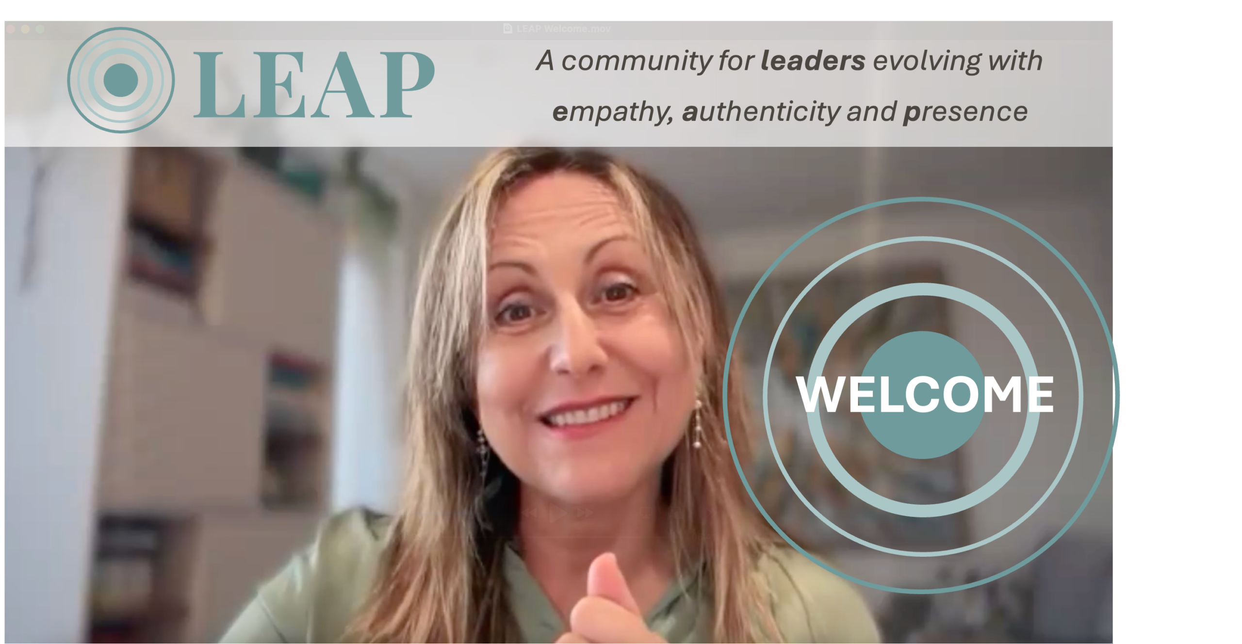 Welcome to LEAP cover